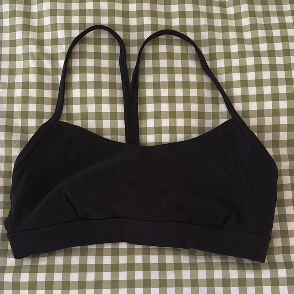 Lululemon Black Sports Bra Intimates & Sleepwear flow y bra